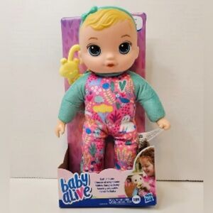 Baby Alive Sweet 'N Snugglier Baby Doll - Blonde Hair/Blue Eyes